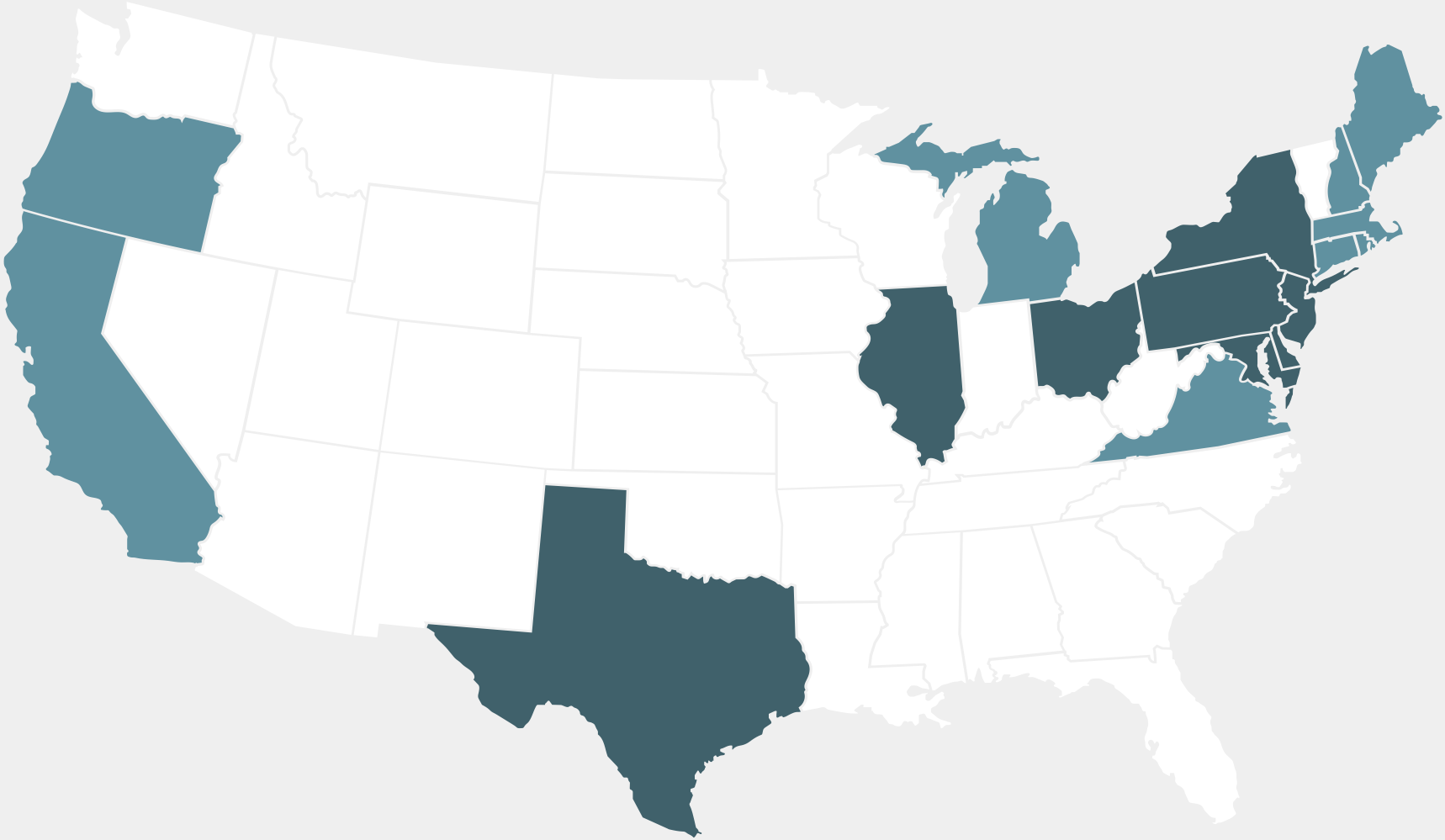 Map of power market opportunity zones